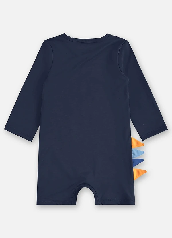 Up Baby - Macaquinho Bebê Menino com Fps +50 Azul 2