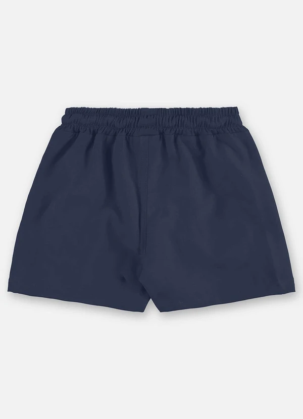 Up Baby - Short Microfibra Infantil Menino Azul 2