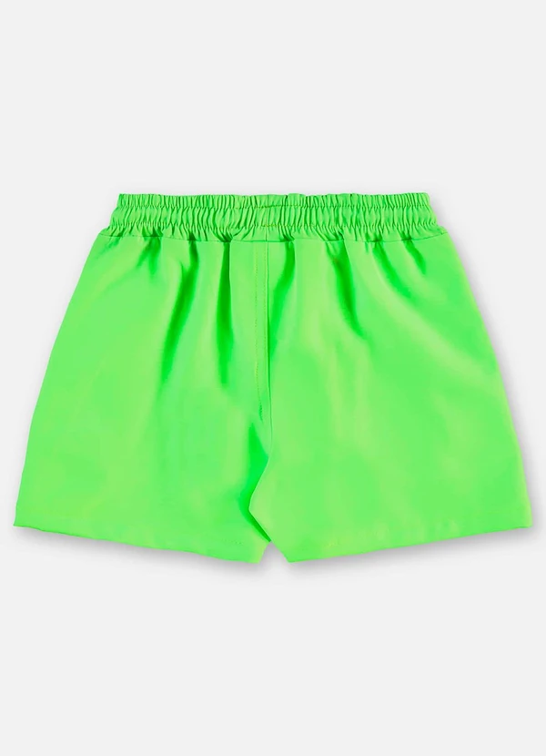 Up Baby - Short Microfibra Infantil Menino Verde 7