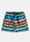 Up Baby - Short Praia Microfibra Forrada Azul - variação: Azul