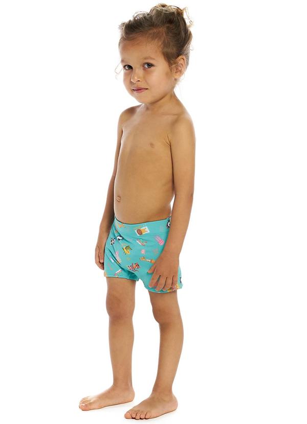 Mormaii - Sunga Bebê Boxer Verde