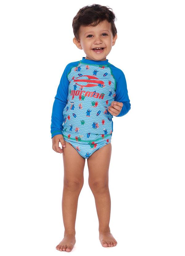 Mormaii - Sunga Bebê Slip Azul