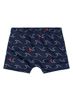 Quimby - Sunga Boxer com Fps +50 Azul - QUIMBY
