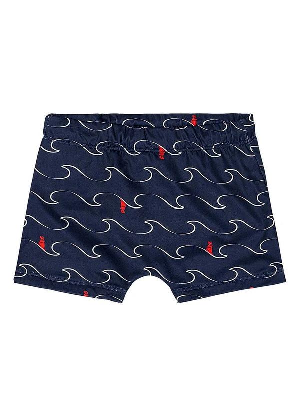 Quimby - Sunga Boxer com Fps +50 Azul 1