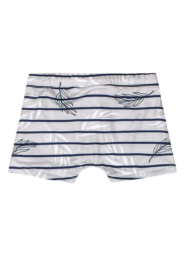 Quimby - Sunga Boxer com Fps +50 Cinza 2