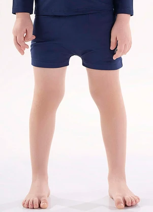 Up Baby - Sunga Boxer Infantil com Fps+50 Azul - UP BABY