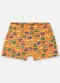 Up Baby - Sunga Boxer Infantil com Fps+50 Verde - variação: Laranja