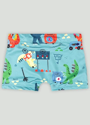 Sunga Boxer Infantil com Fps+50 Up Baby Azul - UP BABY