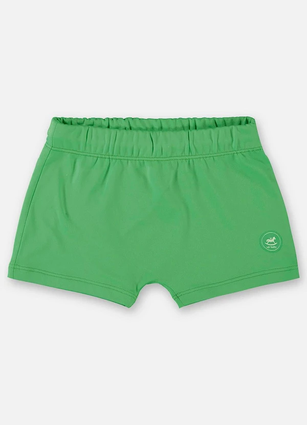 Up Baby - Sunga Boxer Infantil com Fps+50 Verde