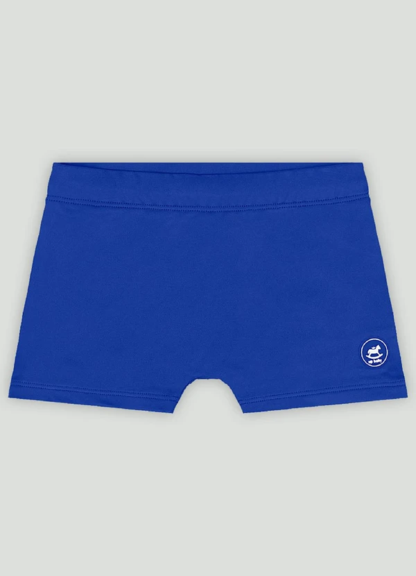 Up Baby - Sunga Boxer Infantil em Malha Fps+50 Up Baby Azul