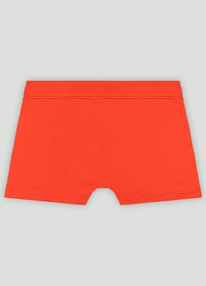 Sunga Boxer Infantil em Malha Up Baby Laranja - UP BABY