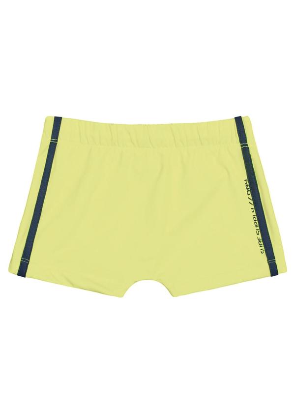 Quimby - Sunga Boxer Infantil Fps +50 Amarelo