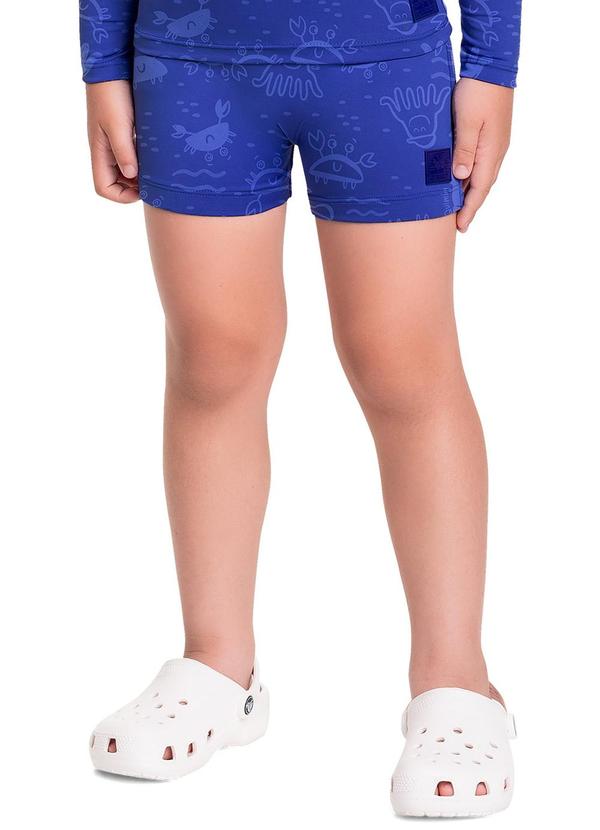 Quimby - Sunga Boxer Infantil Fps +50 Azul