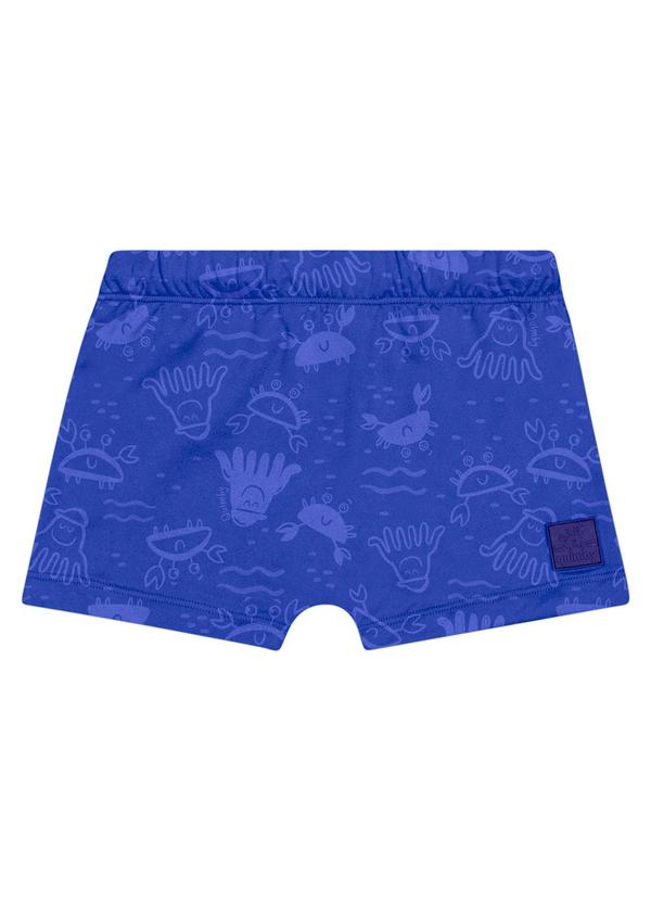 Quimby - Sunga Boxer Infantil Fps +50 Azul 3