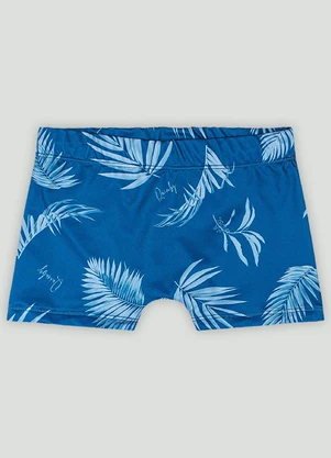 Sunga Boxer Infantil Fps+50 Quimby Azul - QUIMBY