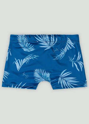Sunga Boxer Infantil Fps+50 Quimby Azul - QUIMBY