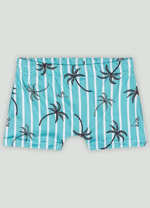 Sunga Boxer Infantil Fps+50 Quimby Verde - QUIMBY