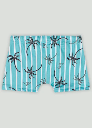 Sunga Boxer Infantil Fps+50 Quimby Verde - QUIMBY