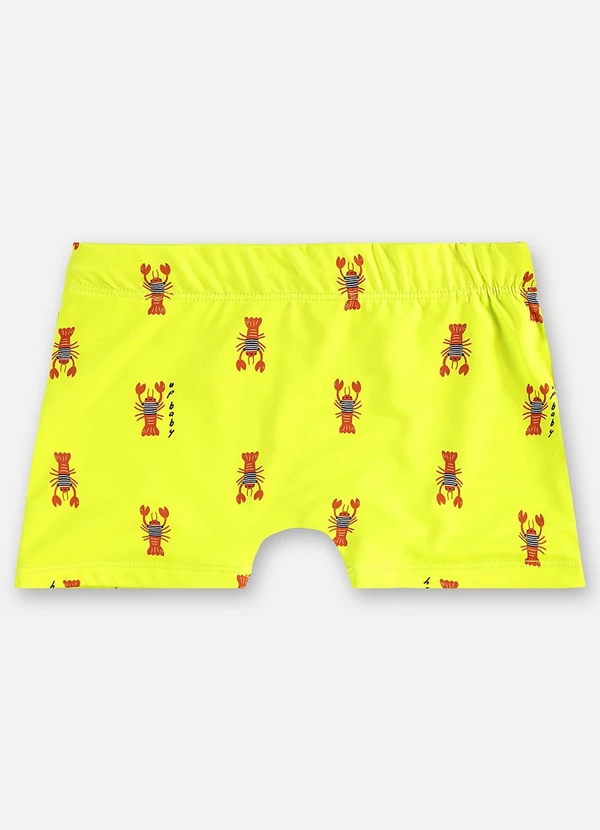 Up Baby - Sunga Boxer Infantil Fps +50 Verde