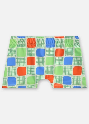 Up Baby - Sunga Boxer Infantil Fps +50 Verde - UP BABY