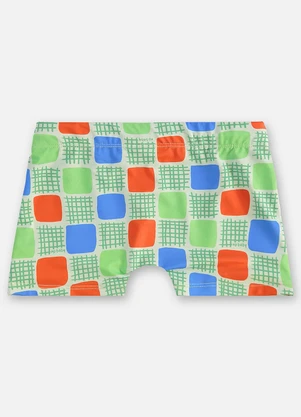 Up Baby - Sunga Boxer Infantil Fps +50 Verde - UP BABY