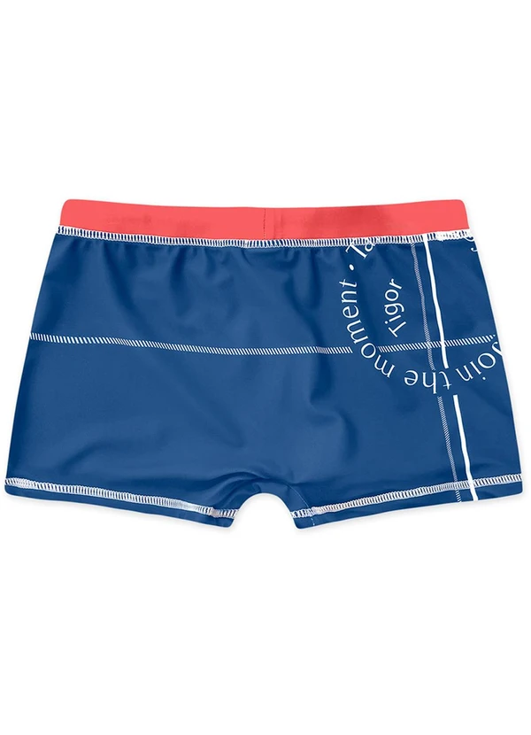 Marisol - Sunga Boxer Infantil Masculina Tigor Azul 2
