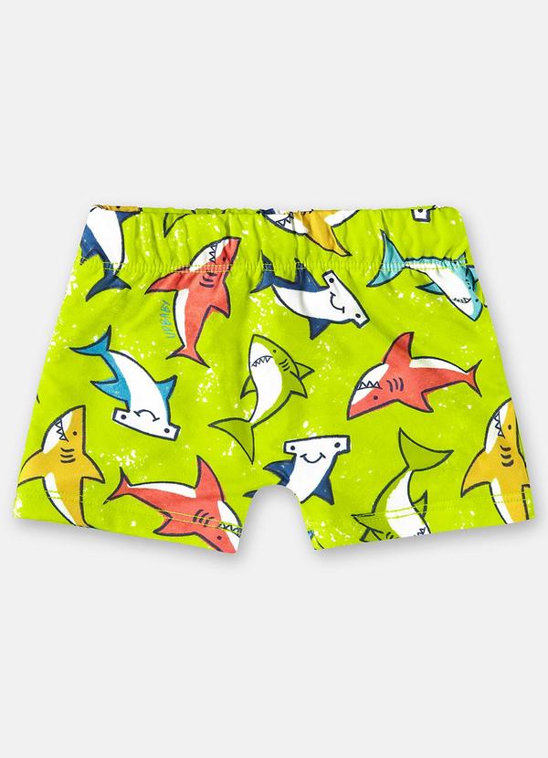 Up Baby - Sunga Boxer Proteção Fps+50 Infantil Verde