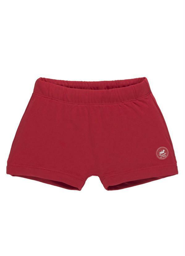Up Baby - Sunga Boxer Proteção Fps +50 Vermelho