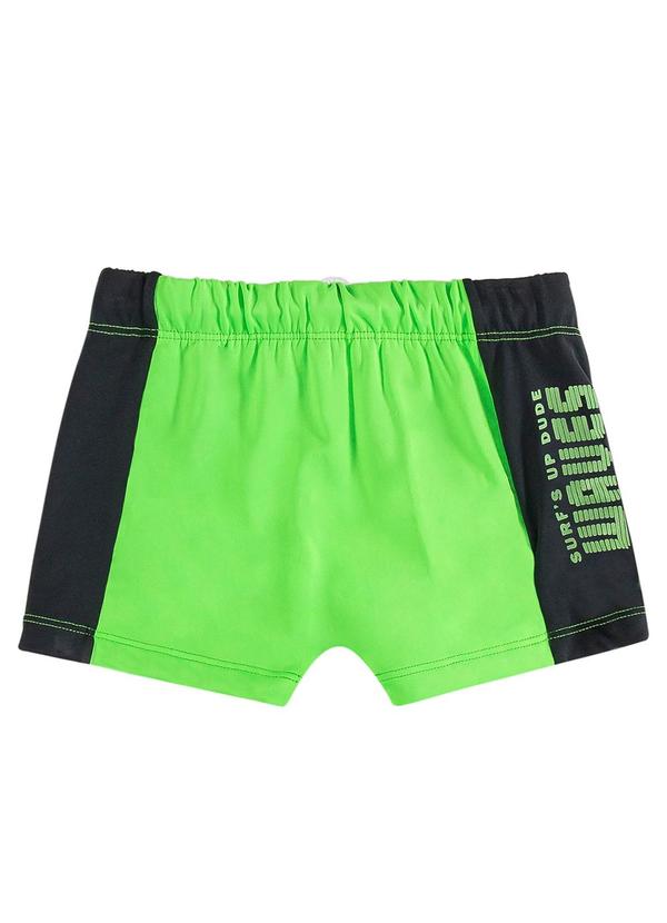 Quimby - Sunga Boxer Waves em Malha Fps +50 Verde