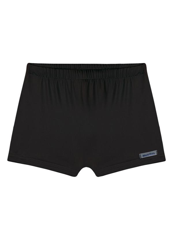 Marlan - Sunga em Malha Proteção Uv Preto 3