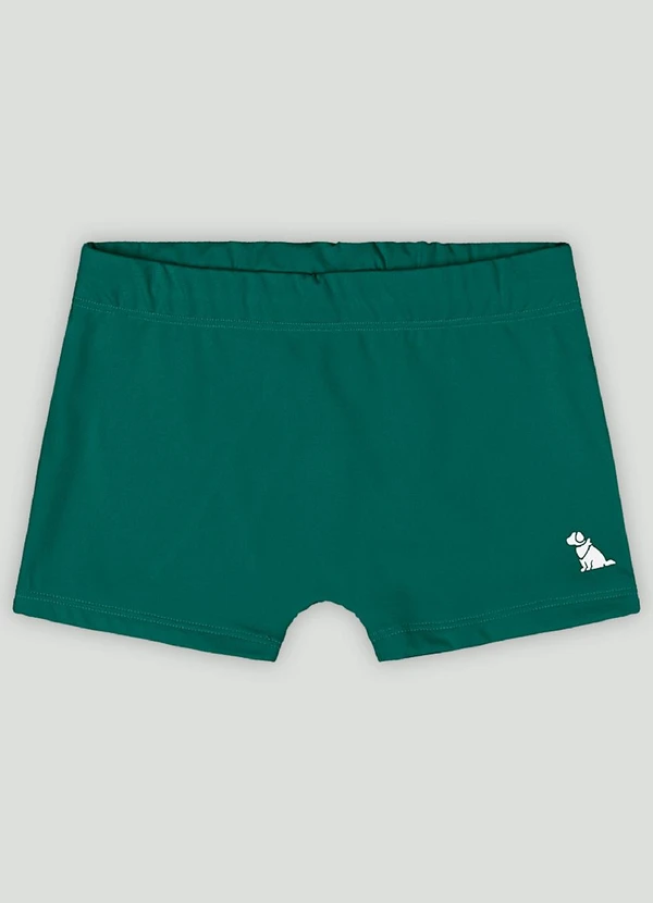 Quimby - Sunga Infantil em Poliéster Fps+50 Quimby Verde
