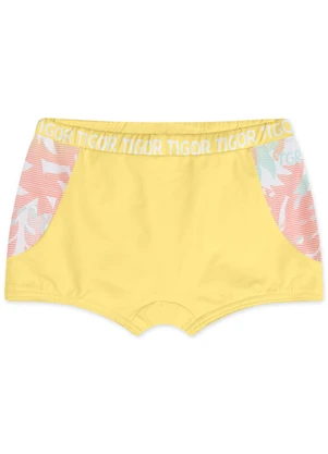 Tigor T Tigre - Sunga Infantil Menino Amarelo - TIGOR T TIGRE