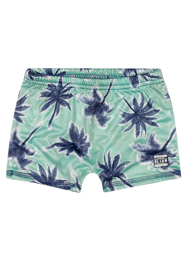 Elian - Sunga Infantil Menino Estampada Elian Verde