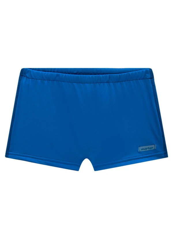 Marlan - Sunga Menino em Malha Proteção Uv Azul 3