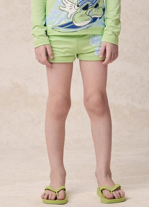 Youccie - Sunga Soft Lime do Mickey Mouse Verde - YOUCCIE