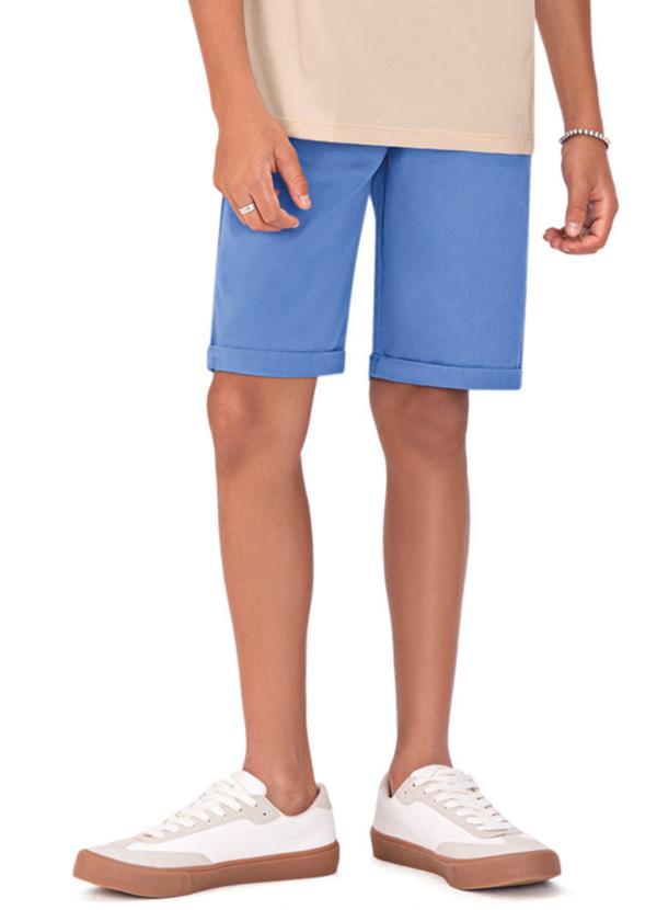 Lemon - Bermuda Teen Menino Azul