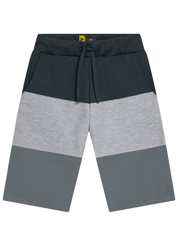 Lemon - Bermuda Teen Menino Cinza