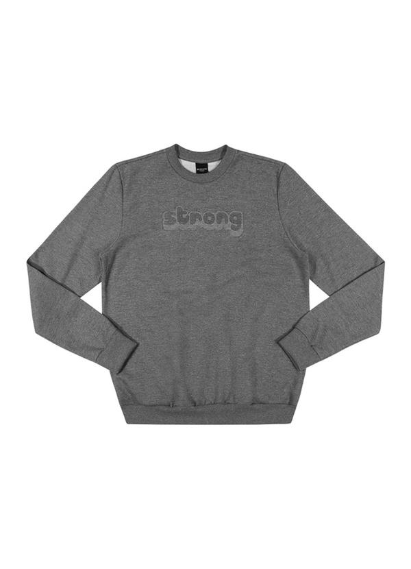 Rezzato - Blusão com Relevo Strong Masculino Cinza