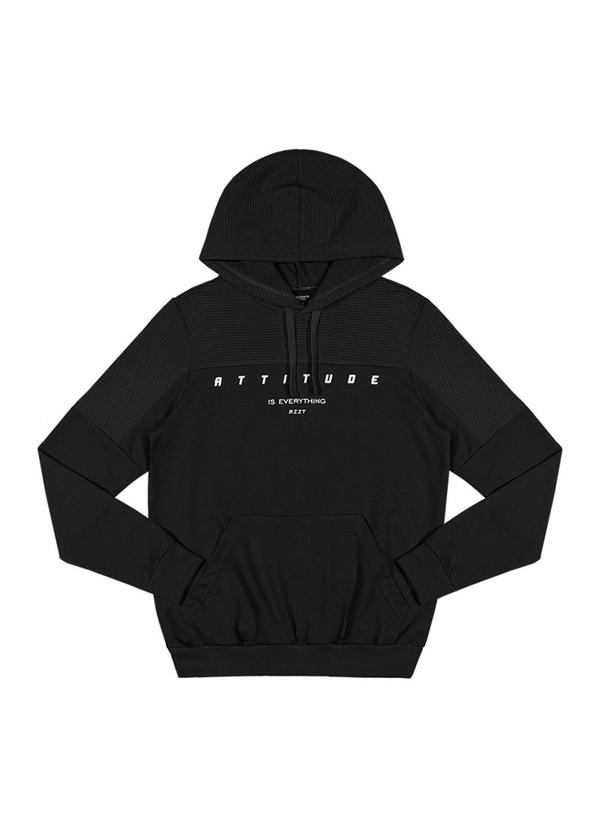 Rezzato - Blusão Moletom Attitude Masculino Preto