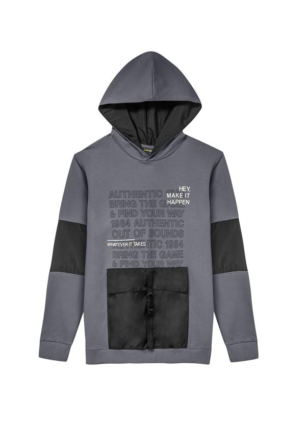 Lemon - Blusão Teen Menino Cinza