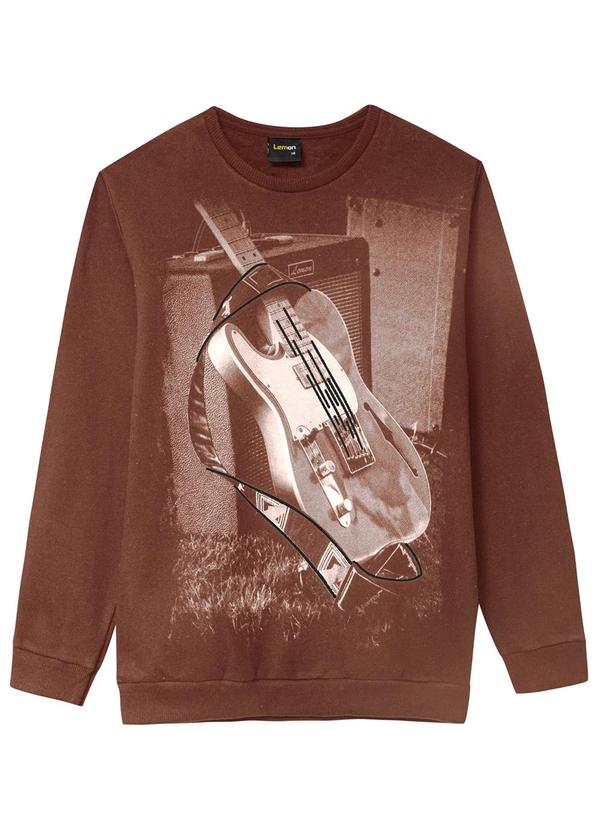 Lemon - Blusão Teen Menino Marrom