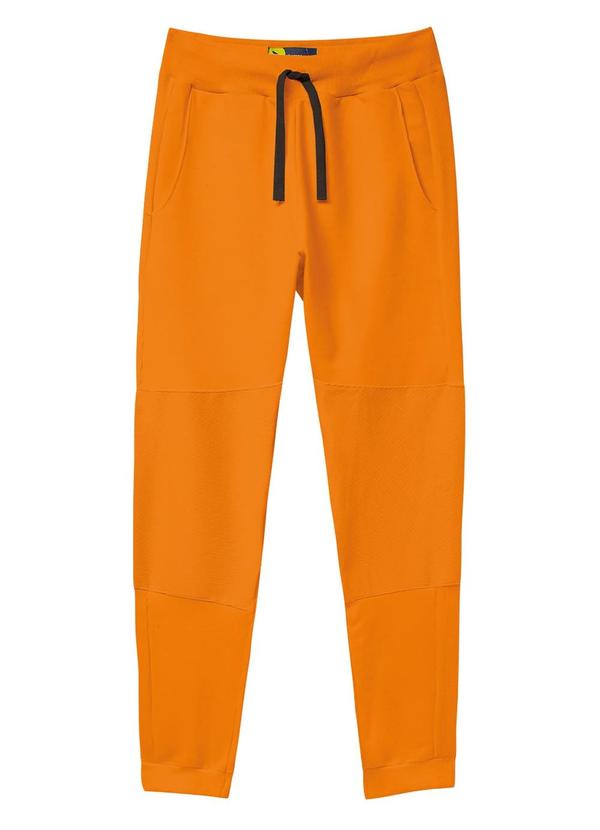 Lemon - Calça em Moletom Teen Menino Laranja