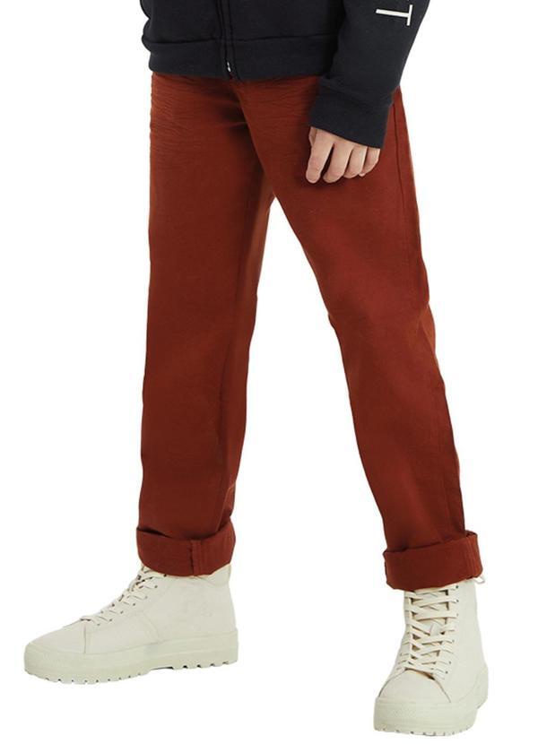 Lemon - Calça Jeans Teen Menino Marrom