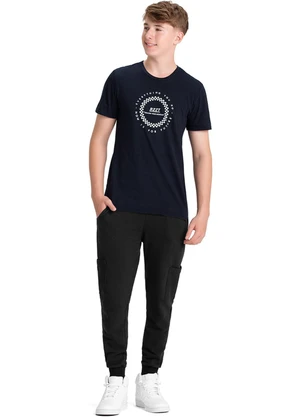 Outlet - Calça Jogger Moletom Masculino Preto - OUTLET
