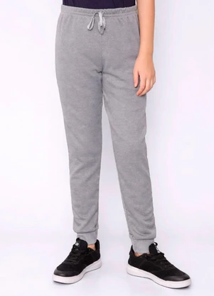 Torra - Calça Juvenil Jogger Helanca Cinza - TORRA