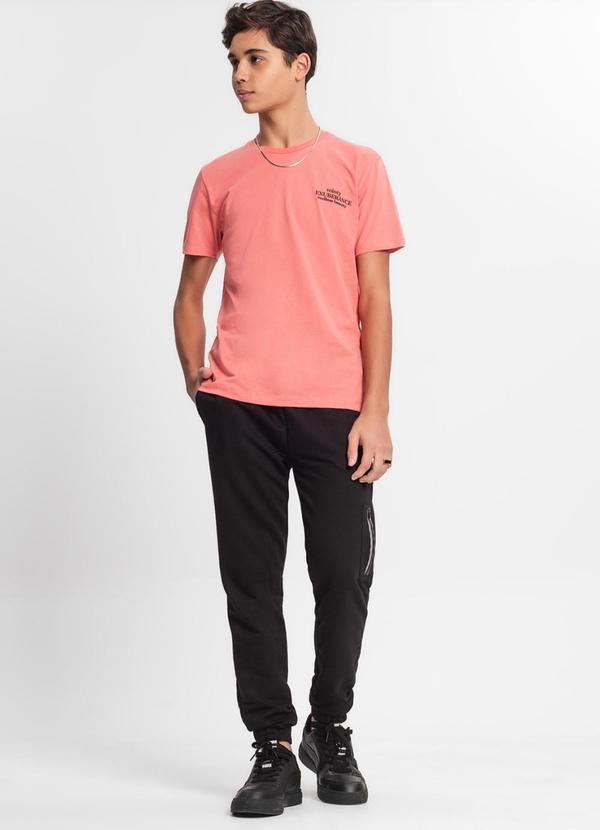 Minty - Calça Juvenil Masculina em Moletom Preto 2