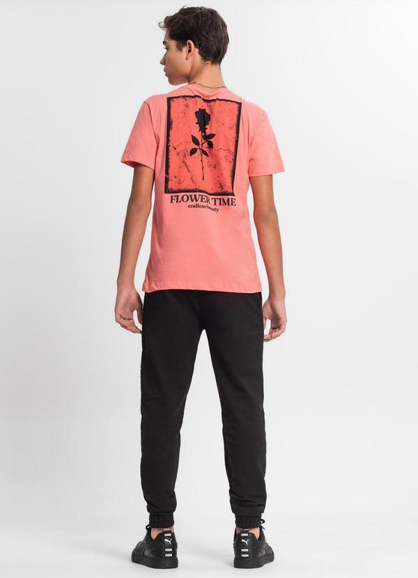 Minty - Calça Juvenil Masculina em Moletom Preto 3