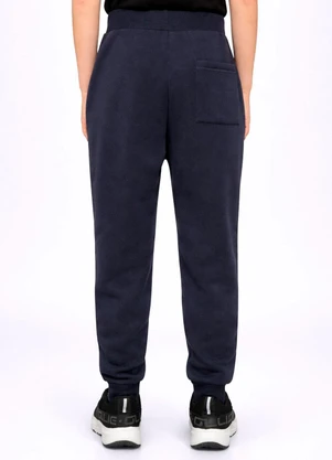 Torra - Calça Moletom Juvenil Jogger com Bolsos Marinho - TORRA