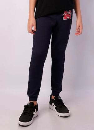 Torra - Calça Moletom Juvenil Jogger Sortida Marinho - TORRA