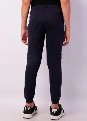 Torra - Calça Moletom Juvenil Jogger Sortida Marinho - TORRA
